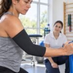 MSLON Elastic Elbow Support – Lightweight Compression Sleeve - illustrative image, scene generated