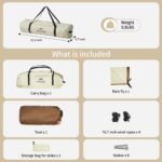Naturehike Ango Picnic tent mesh windows and doors