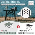 Naturehike PeakLite L02 cross-brace structure in 6063 aluminium alloy, rated 110 lb / 50 kg