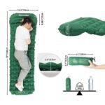 Naturehike FC-12 foot pump inflatable mat - built-in foot pump detail