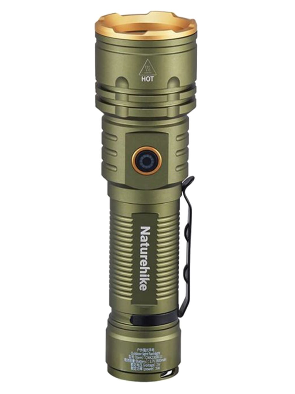 Naturehike Rechargeable Handheld Flashlight - Big