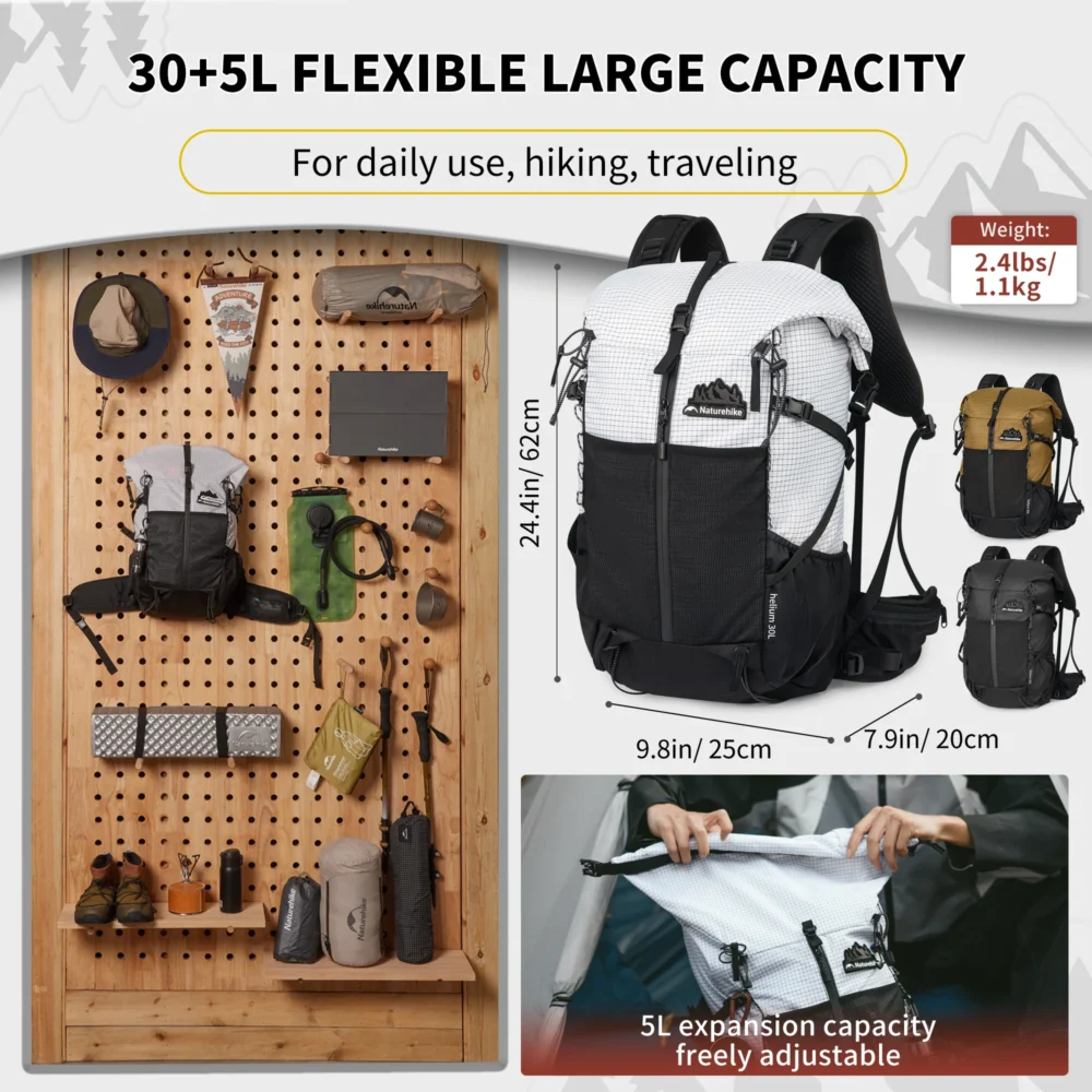 Naturehike Helium Backpack - 30L