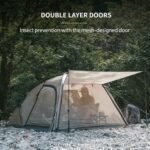 Naturehike Massif hot tent double doors with mesh
