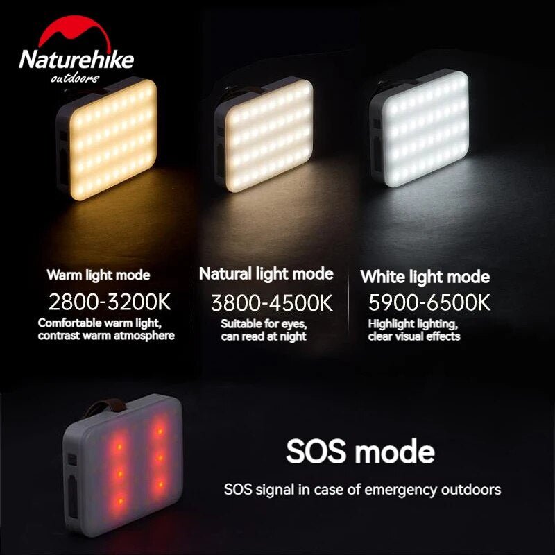 Naturehike Moonlight Plus Camping Lamp - 1100 Lumens, 11000 mAh (CNK2300DQ017)