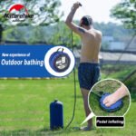 Naturehike NH17L101-D 11 litre camping shower, complete kit