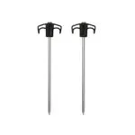 Naturehike NH21YW133 galvanised iron ground nails in black