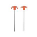 Naturehike NH21YW133 galvanised iron ground nails in orange