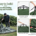 Naturehike NH21ZP008 pop up tent 210D Oxford fabric and taped seams