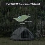 Interior of the Naturehike NH21ZP008 pop up tent