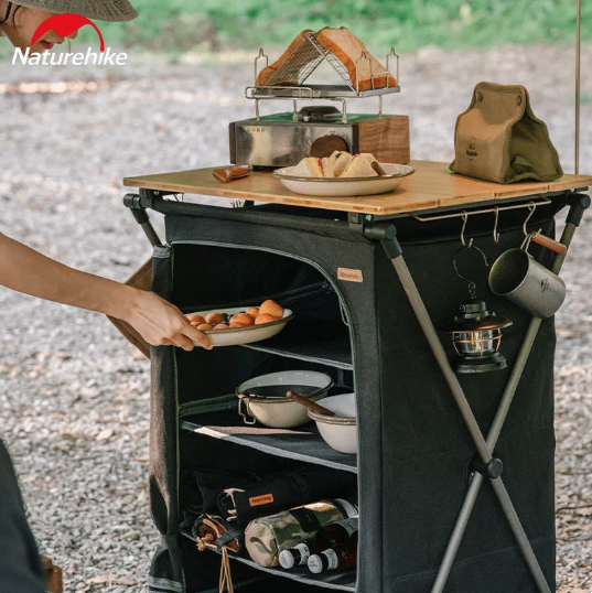 Naturehike Outdoor Folding Kitchen Storage Shelf