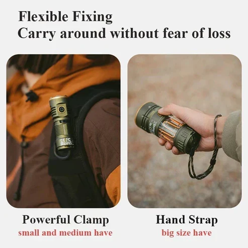 Naturehike Rechargeable Handheld Flashlight - Small