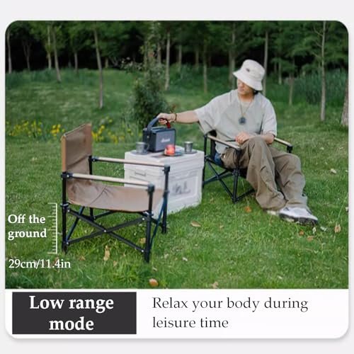 Naturehike Two-Gear Folding Chair (Dark Coffee)