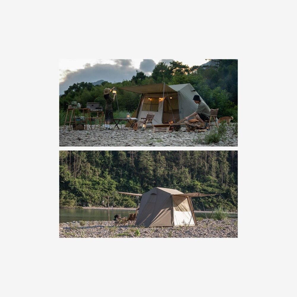 Naturehike Village 5.0 Automatic Tent - Army Green