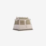 Naturehike Village 5.0 tent in army green pitched
