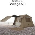 Naturehike Village 6.0 ground sheet under the Village 6.0 cabin tent