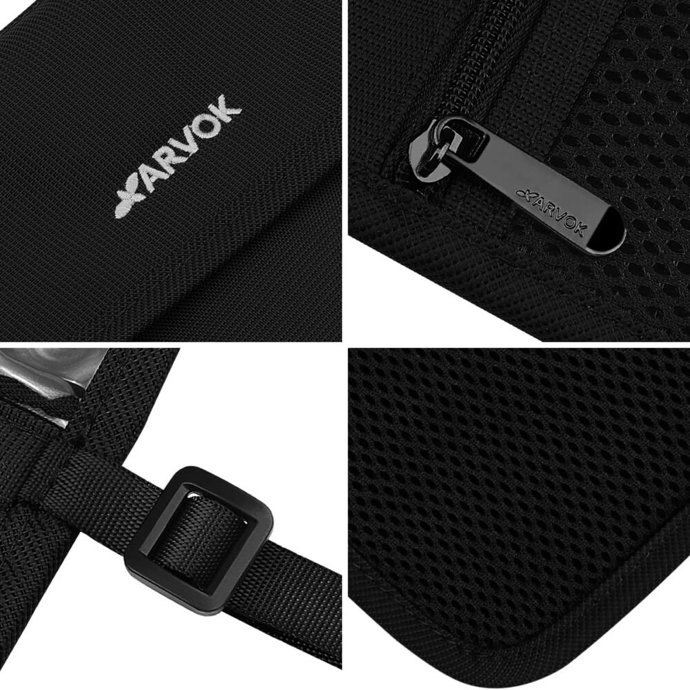 Neck Wallet Passport Organiser - RFID Blocking, Multi-Pocket