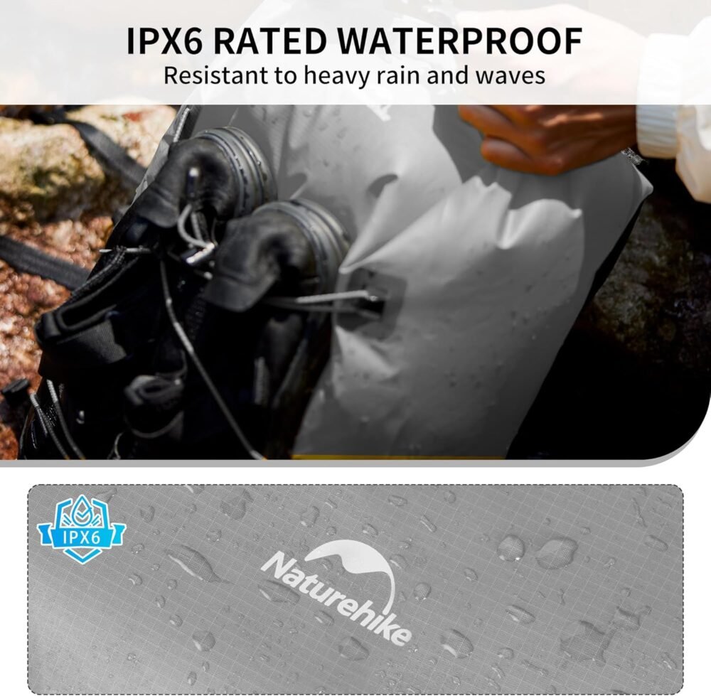 Naturehike Far Mountain Waterproof Bag - Black (25L)