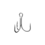 Noeby 3X Treble Hook – High Carbon Steel, Sizes 1 to 8 - view 1