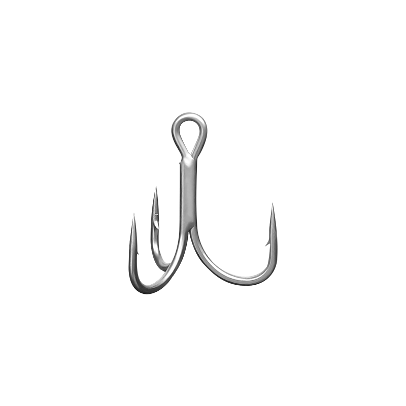 Noeby 3X Treble Hook - High Carbon Steel, Sizes 1 to 8