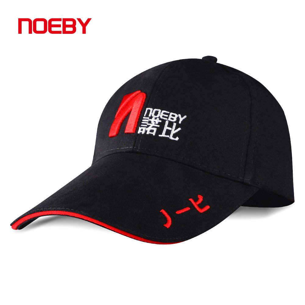 Noeby Adjustable Fishing Cap - Black