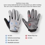 Noeby Waterproof Non-Slip Fishing Gloves – Full Finger, UPF 50+ - view 2