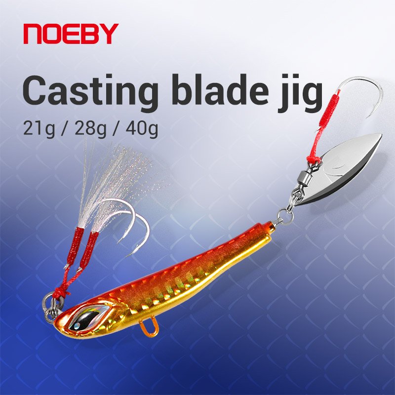 Noeby NBL1008N Metal Blade Jig - 21 g, 28 g, 40 g