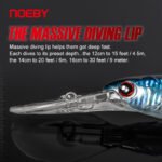 Noeby NBL9046 Trolling Minnow – 120 / 140 / 160 mm - view 3