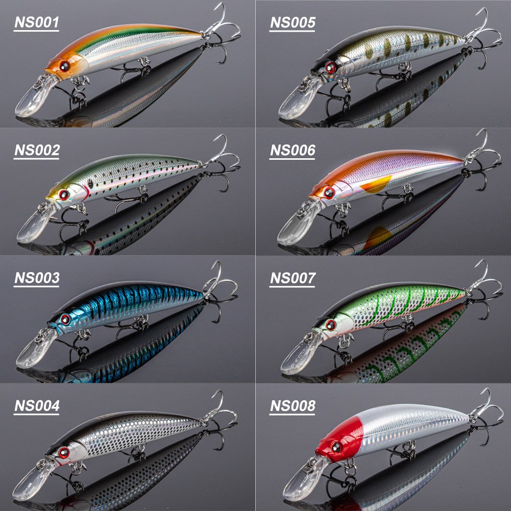 Noeby NBL9448 Big Game Minnow - 110 mm, 36 g, Sinking