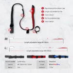 Noeby Fishing Rod Protector Sleeve – Medium and Large - view 2