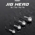 Noeby Round Jig Heads with Bait Keeper - view 2