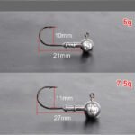 Noeby Round Jig Heads with Bait Keeper - view 3