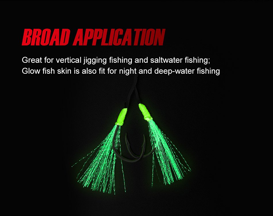 Noeby Saltwater Single Assist Hook 4/0