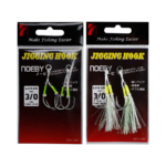 Noeby Extra Heavy Duty Twin Assist Jigging Hooks - view 1