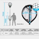 Noeby Type-D Telescopic Carbon Landing Net – 122 to 326 cm, Folding Head - view 2