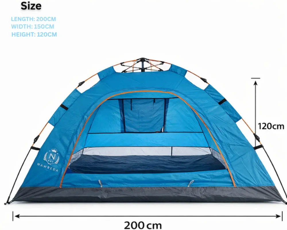 Outdoor Lightweight Waterproof Tent - Automatic (1-2 Persons)