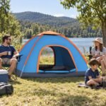 Outdoor Lightweight Waterproof Tent – Manual (3-4 Persons) - illustrative image, scene generated