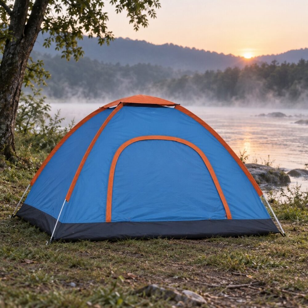 Outdoor Lightweight Waterproof Tent - Manual (3-4 Persons)