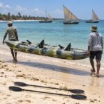 3.2 m Hard-Shell Tandem Fishing Kayak – Sit-On-Top - illustrative image, scene generated