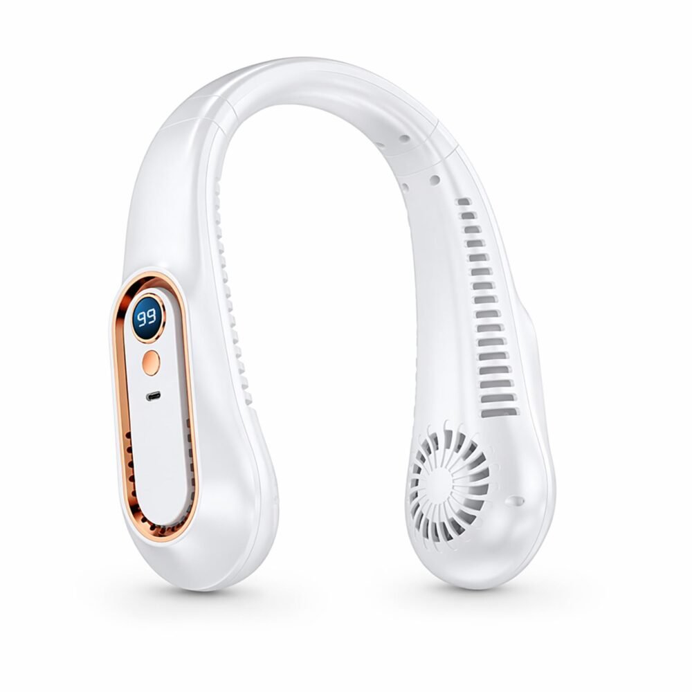 G21 Neck Fan - Wearable, Foldable, Dual Turbo