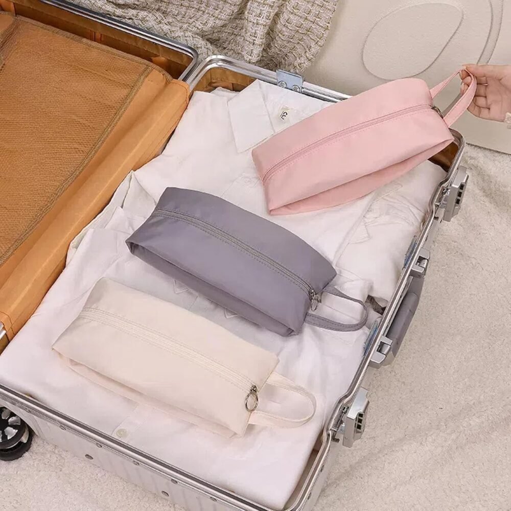 Travel Underwear Organiser Bag - Terylene, Compartmented