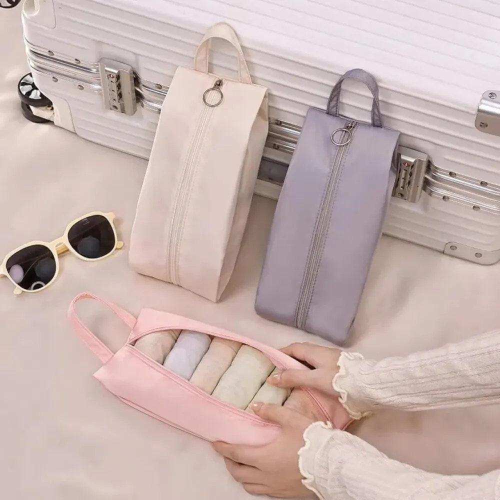 Travel Underwear Organiser Bag - Terylene, Compartmented