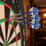 Red Dragon Luke Humphries Cool Hand Darts Set – Being Verified - illustrative image, scene generated
