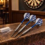 Red Dragon Luke Humphries Cool Hand Darts Set – Being Verified - illustrative image, scene generated