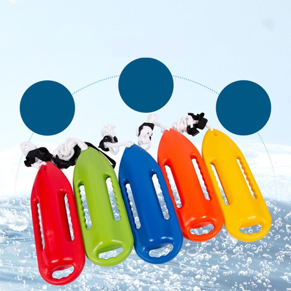Rescue Can Buoy - Lifeguard Torpedo Float with Tow Line