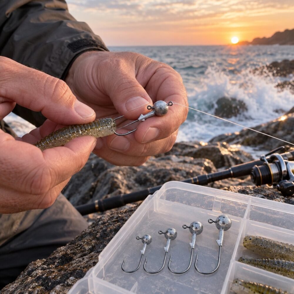 Unpainted Round Ball Jig Heads - 1/8, 1/4, 3/8 and 1/2 oz