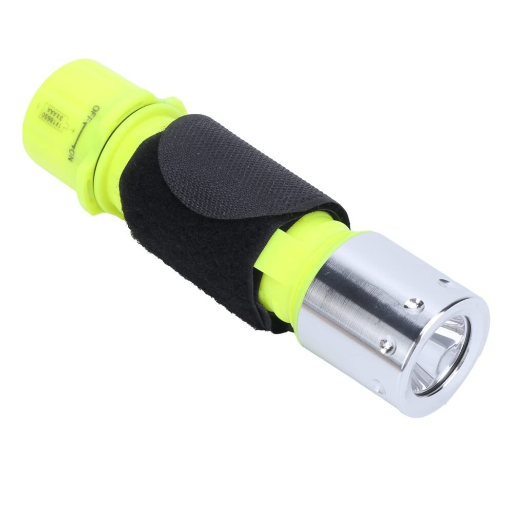 Scuba Diving Torch - IPX8 Waterproof LED Dive Light, T6 LED