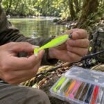 Soft Plastic Worm Baits with 3D Eyes – 11 Colours - illustrative image, scene generated