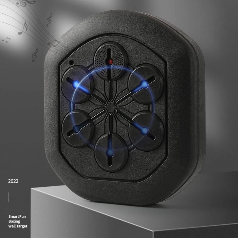 Smart Boxing Machine - Wall-Mounted LED Reflex Trainer