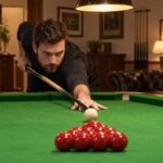 Snooker Billiard Cue - illustrative image, scene generated