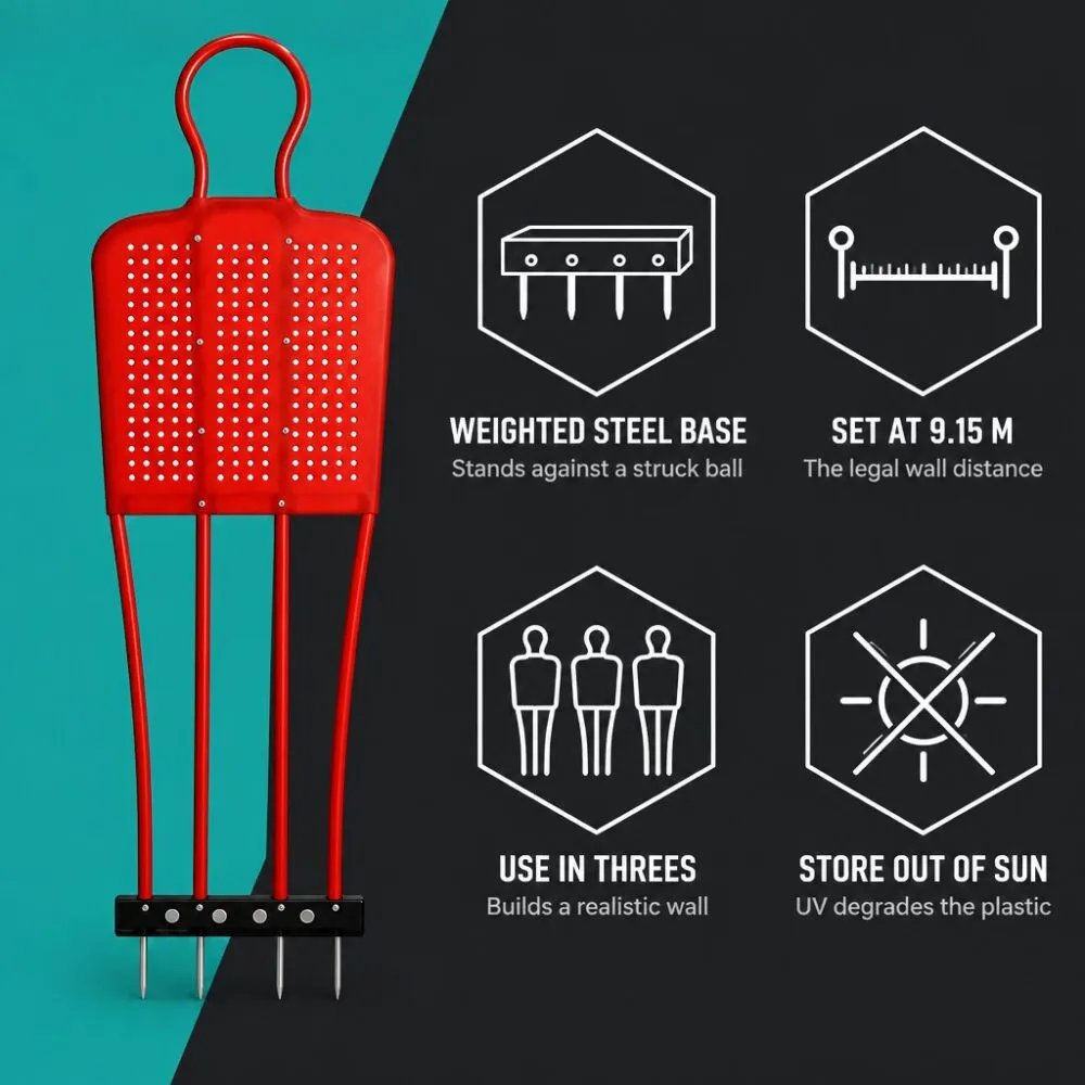 Steel Soccer Training Freekick Dummy